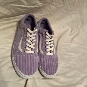 Vans size 12 men’s Anderson pakk Lilac Corduroy Sneakers